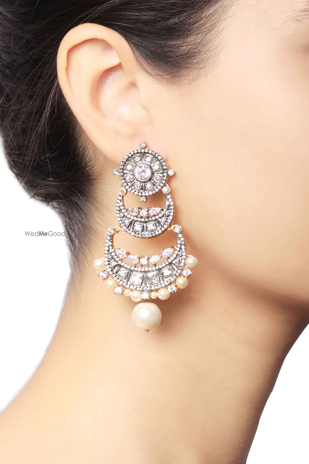 Photo of diamond earrings