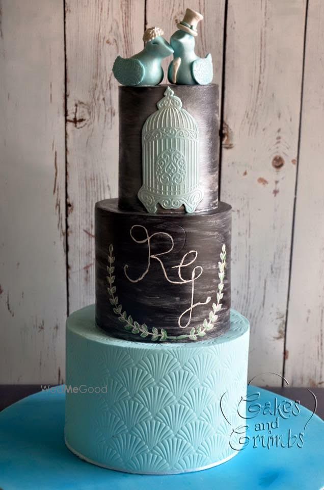 Turquoise Cakes Photo