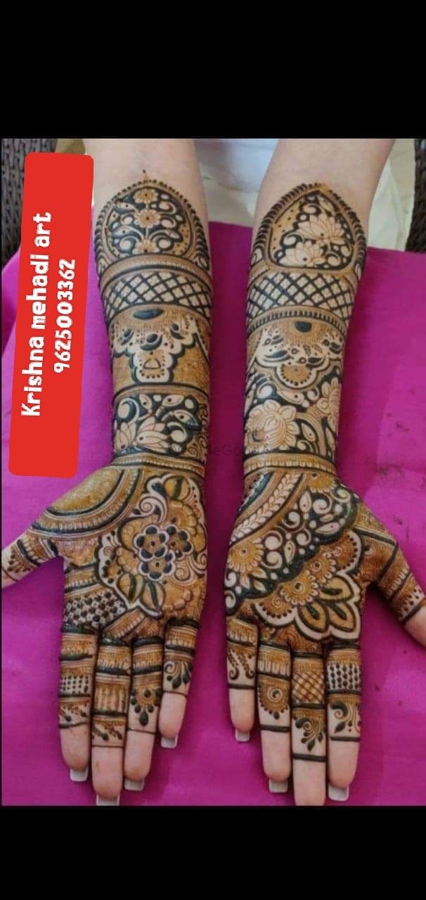 Photo By Krishna Mehndi Art - Mehendi Artist