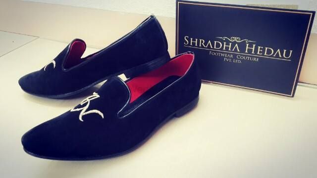 Groom shoes by Shradha Hedau Footwear Couture Pvt Ltd