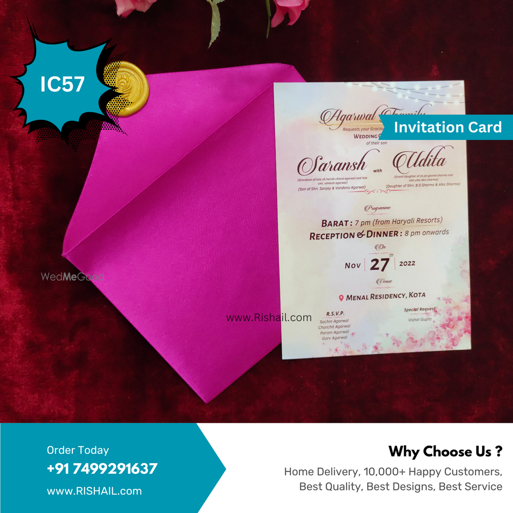 Photo By Rishail - Invitations