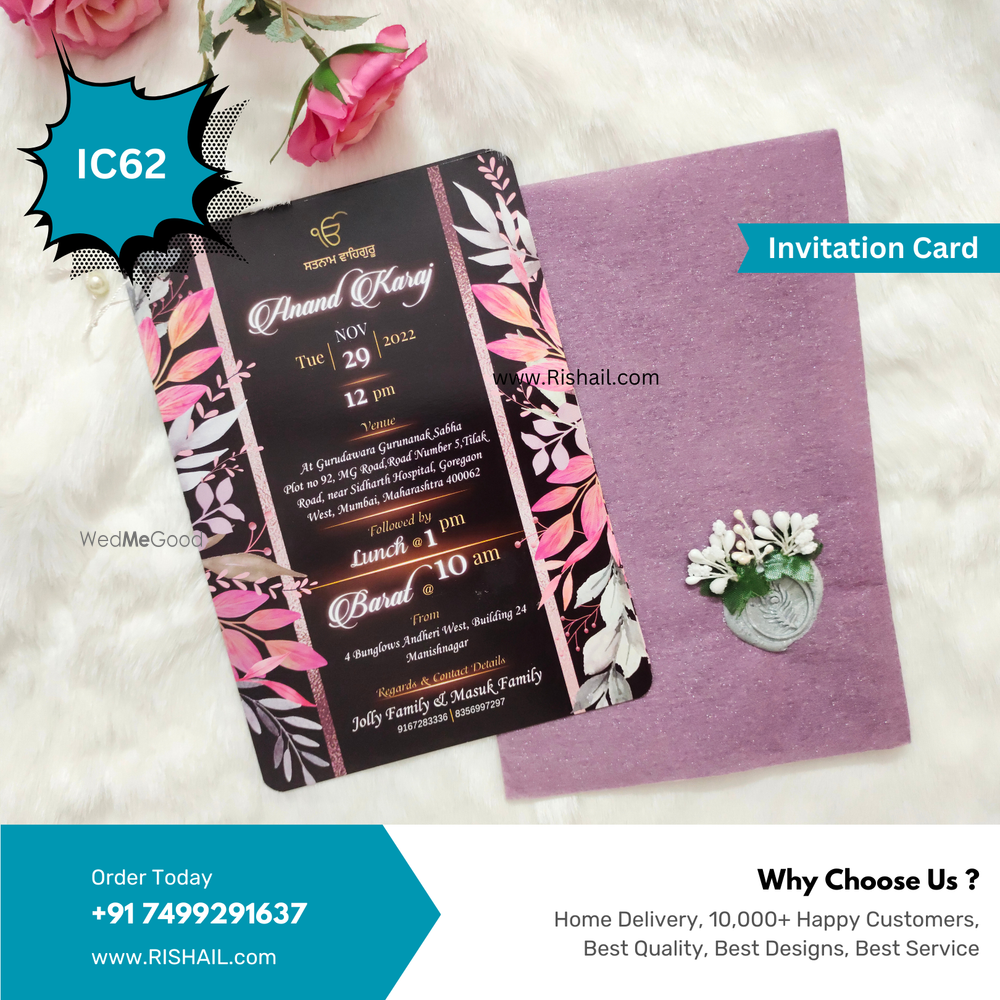 Photo By Rishail - Invitations