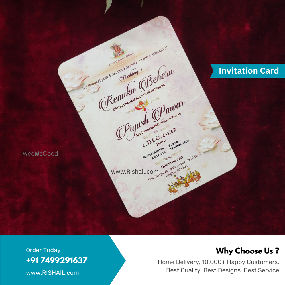 Photo By Rishail - Invitations