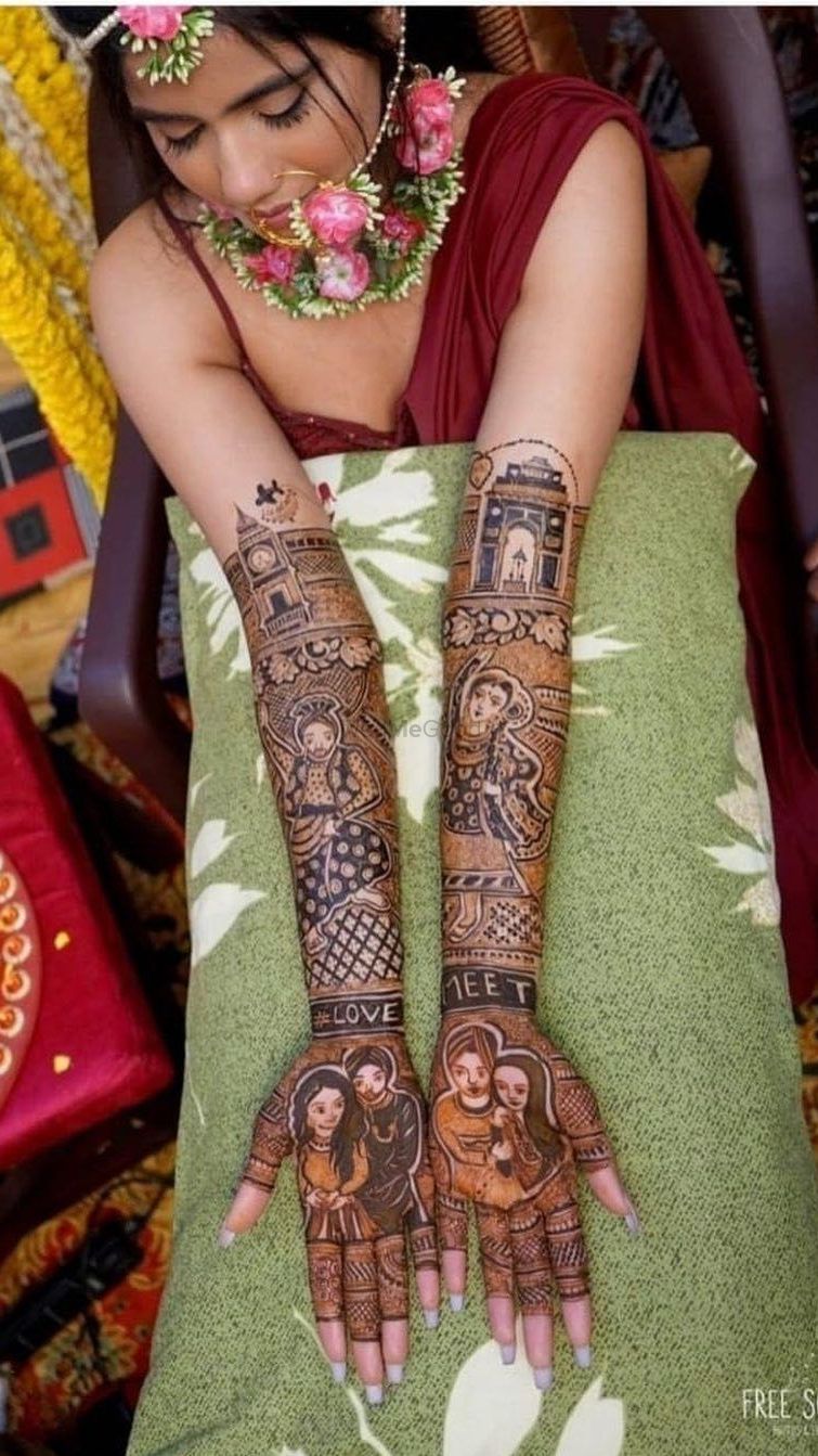 Vishal Jaipuri Mehandi Art