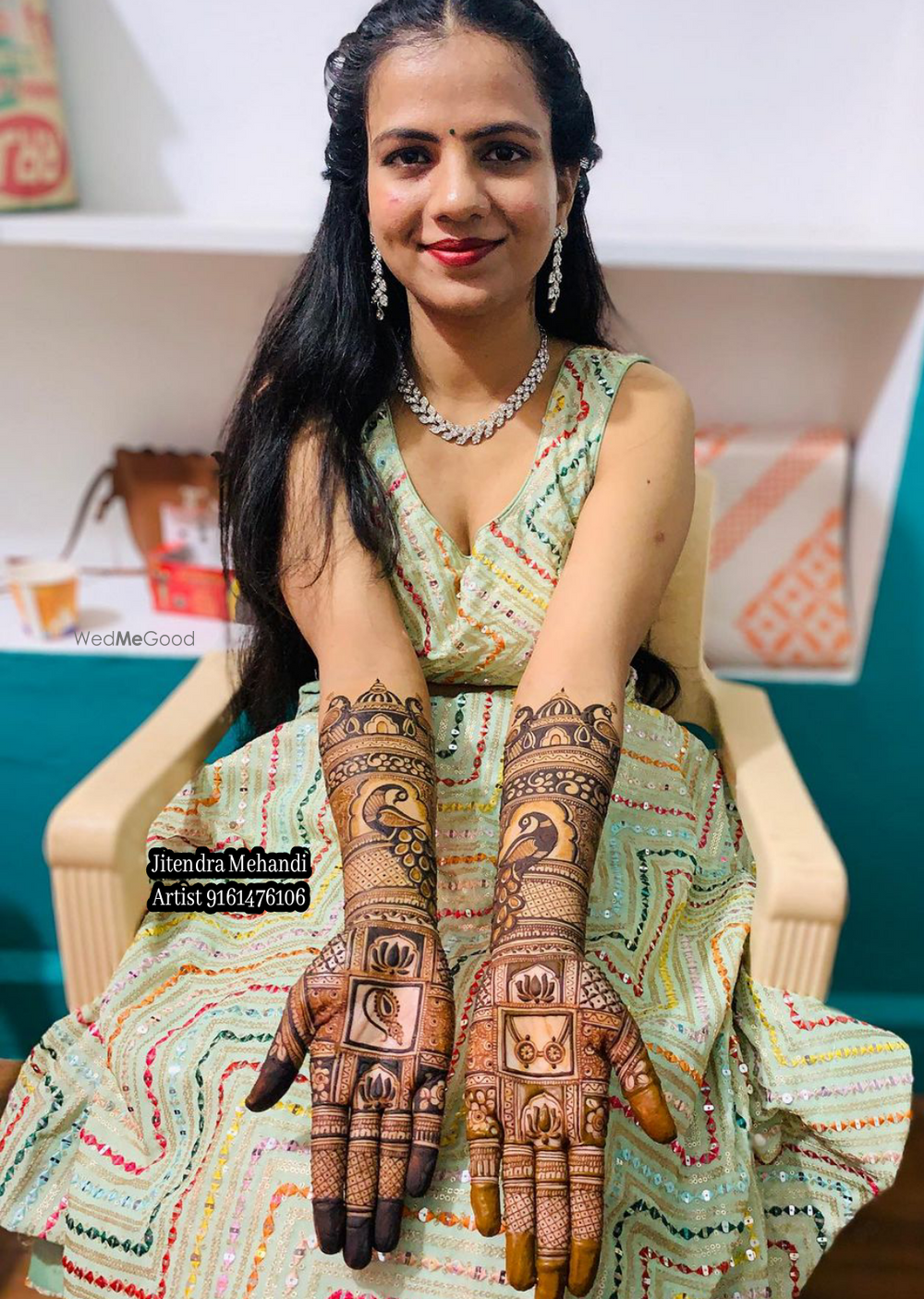 Photo By Jitendra Mehandi Artist - Mehendi Artist