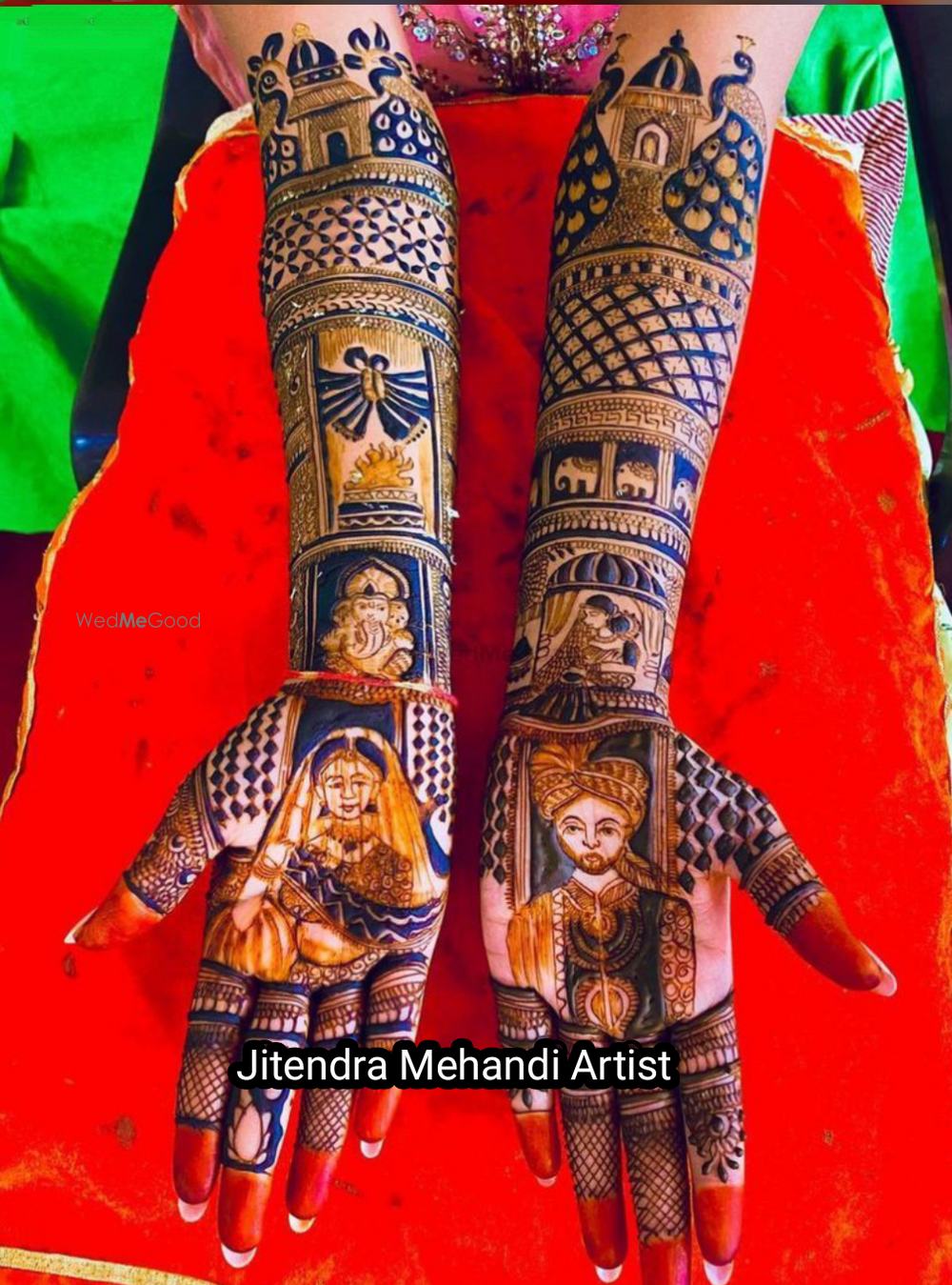 Photo By Jitendra Mehandi Artist - Mehendi Artist