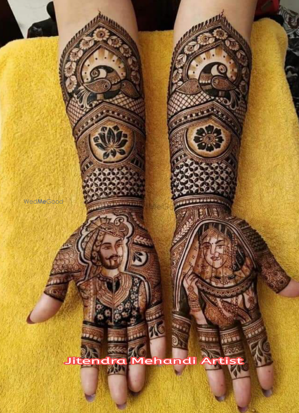 Photo By Jitendra Mehandi Artist - Mehendi Artist