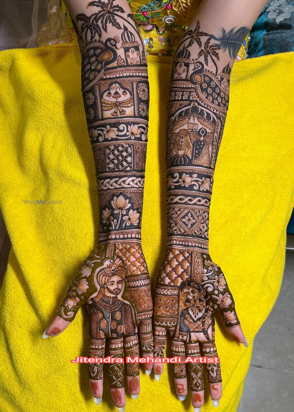 Photo By Jitendra Mehandi Artist - Mehendi Artist