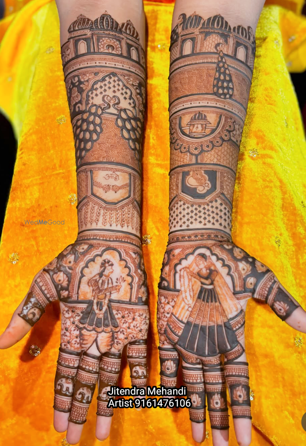 Photo By Jitendra Mehandi Artist - Mehendi Artist