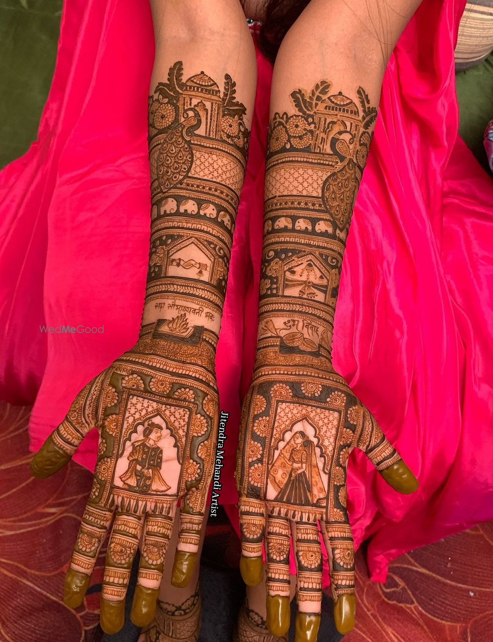 Photo By Jitendra Mehandi Artist - Mehendi Artist
