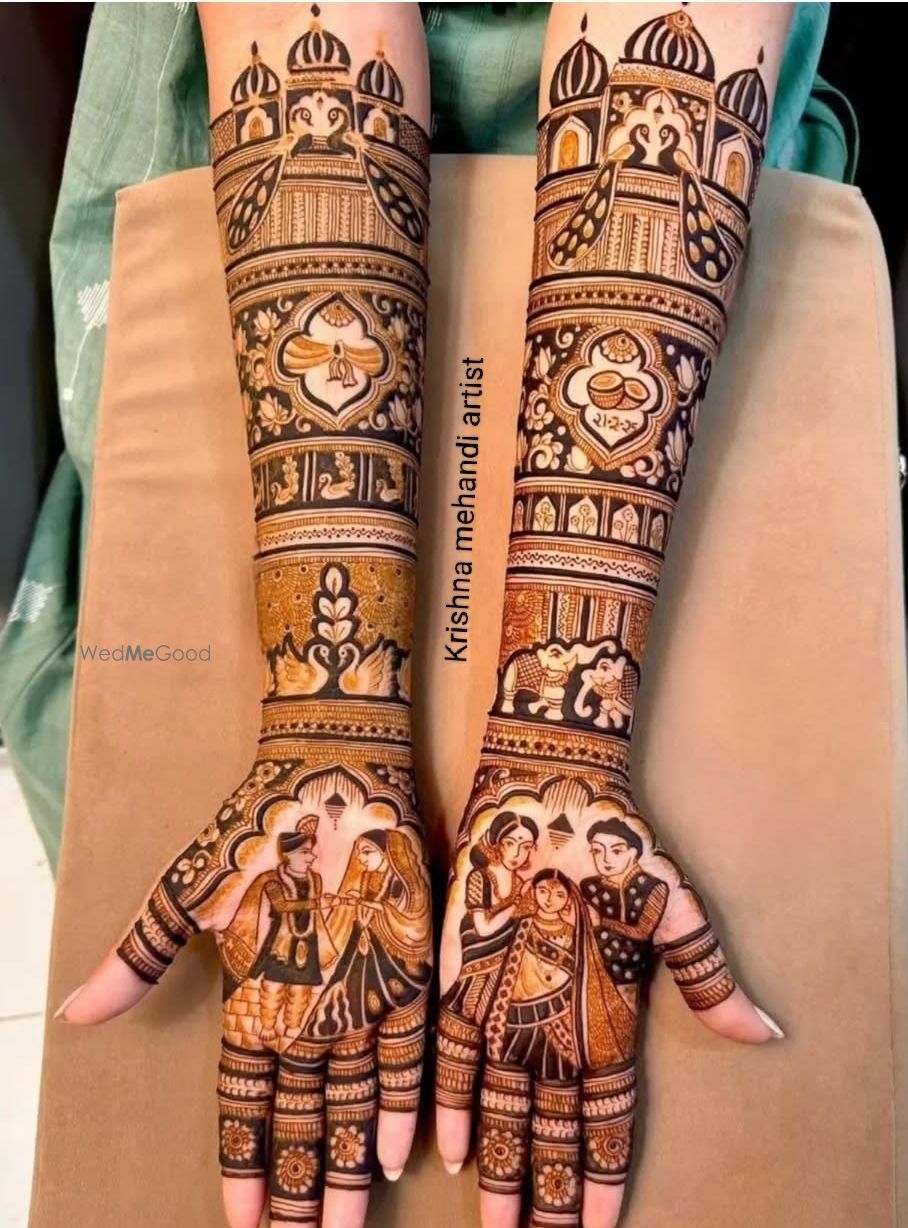 Photo By Krishna Mehandi Artist - Mehendi Artist