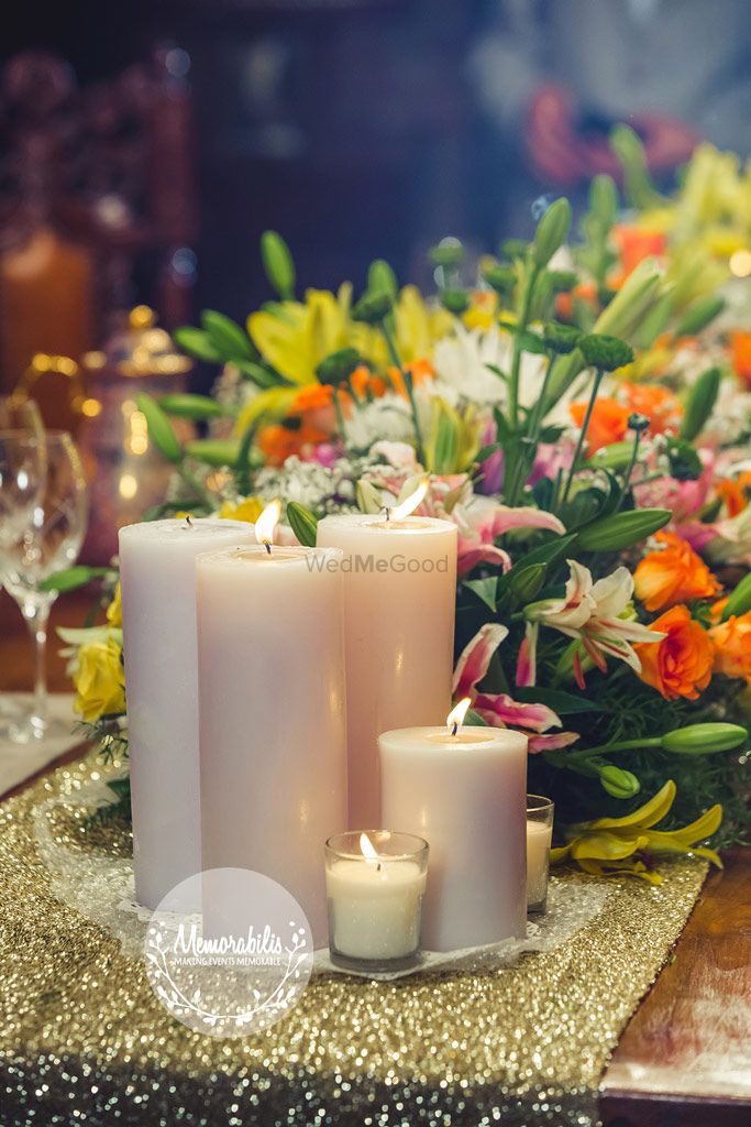 Photo of white candles