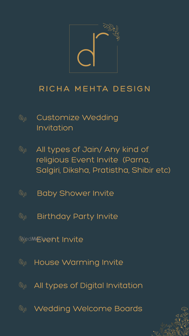 Photo By Richa Mehta Design  - Invitations