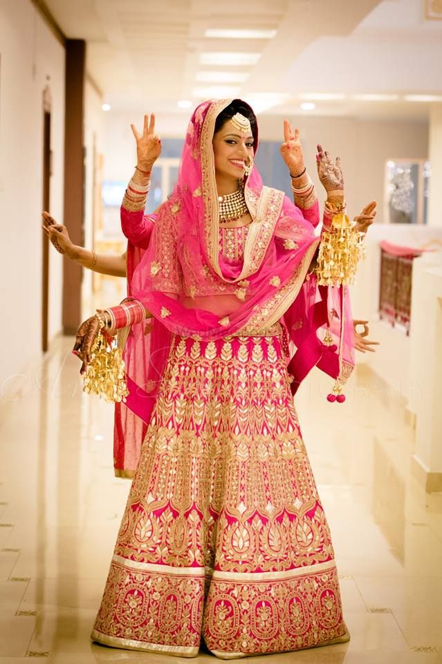 Photo of sikh bridal outfit