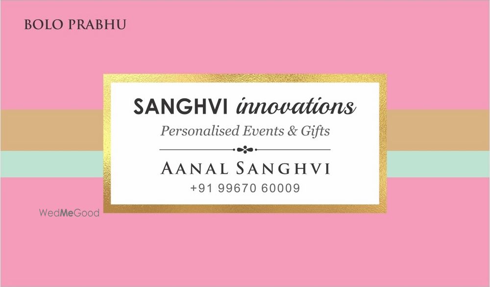 Photo By Sanghvi Innovations - Trousseau Packers