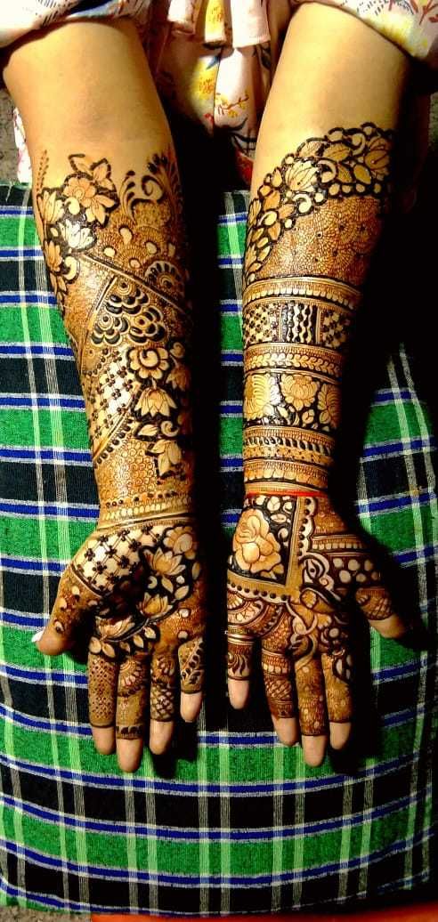 Photo By Abhishek Mehandi Art  - Mehendi Artist