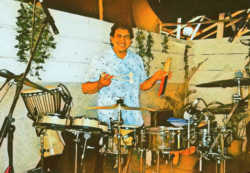 Percussionist Abhay Bhanuprasad