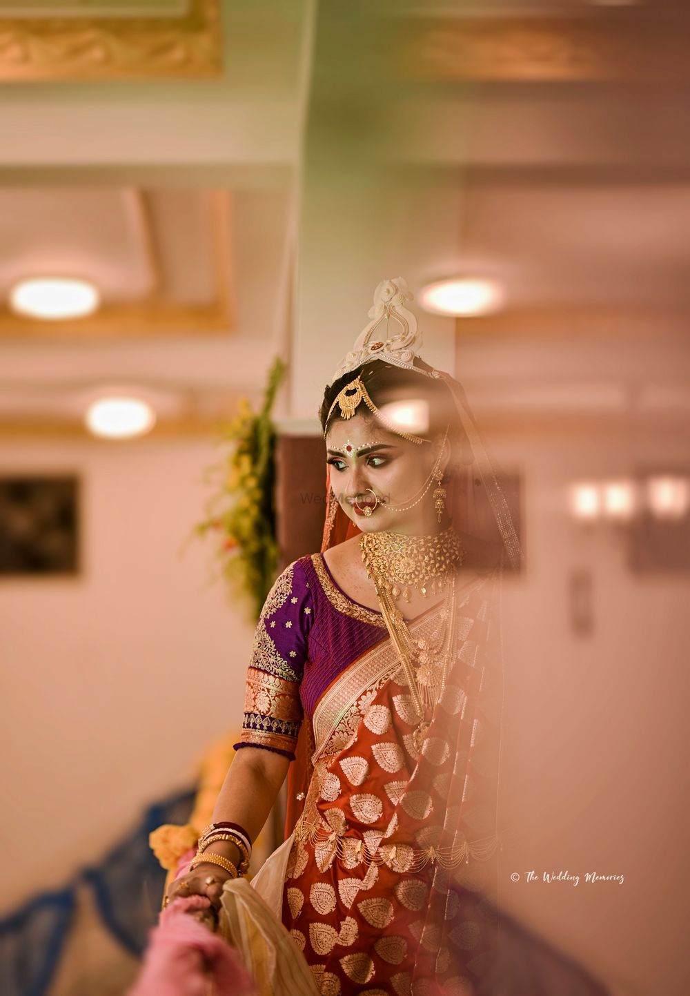 Photo of Bengali bridal portrait