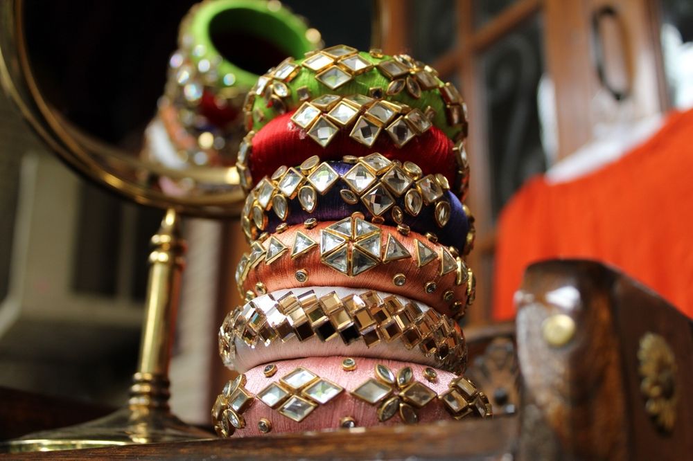 Photo of Pretty colorful gota bangles for mehendi