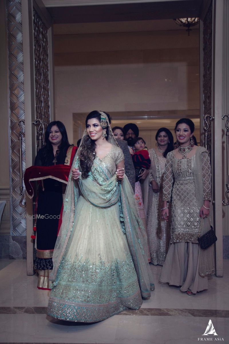 Photo of Turquoise lehenga