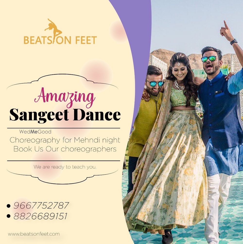 Photo By Beats on Feet - Sangeet Choreographer