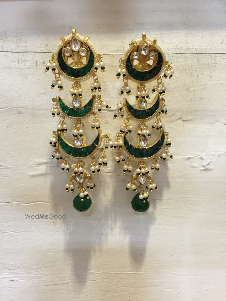 Photo of enamel earrings