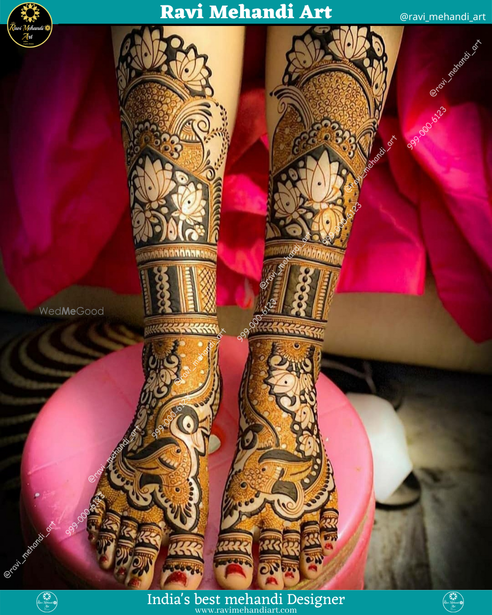 Photo By Ravi Mehandi Art - Mehendi Artist