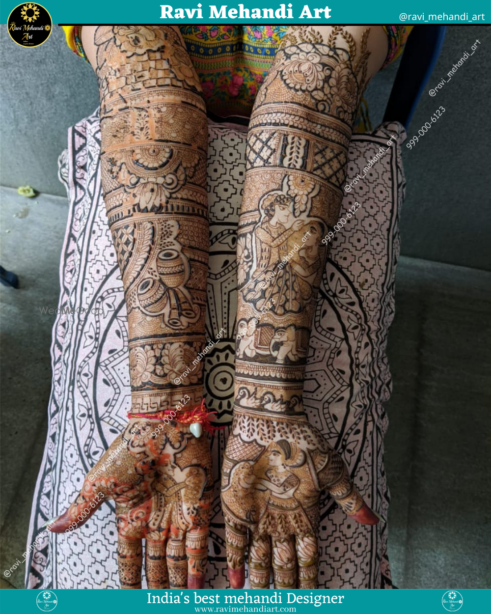 Photo By Ravi Mehandi Art - Mehendi Artist