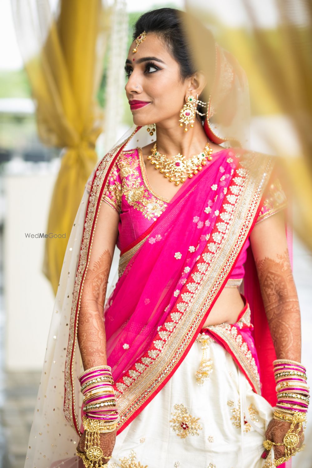 Photo of Lovely bridal shot on wedding day