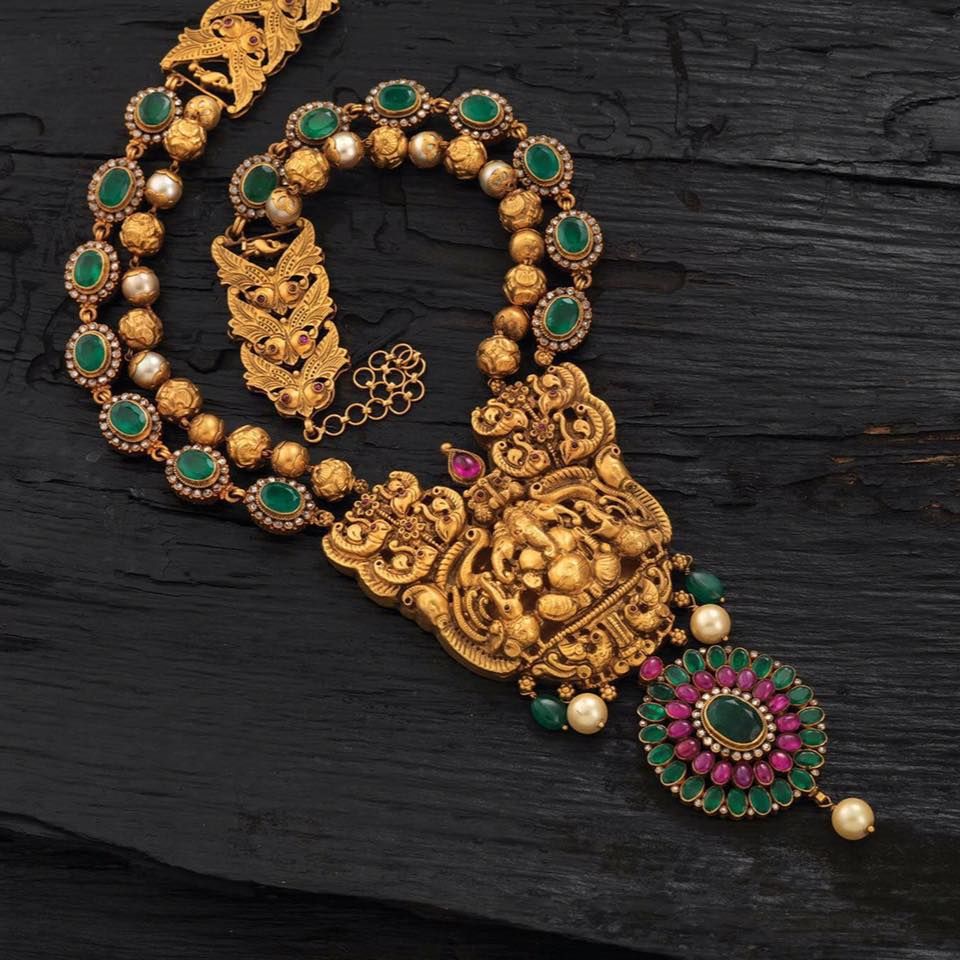 Photo of temple jewellery necklace