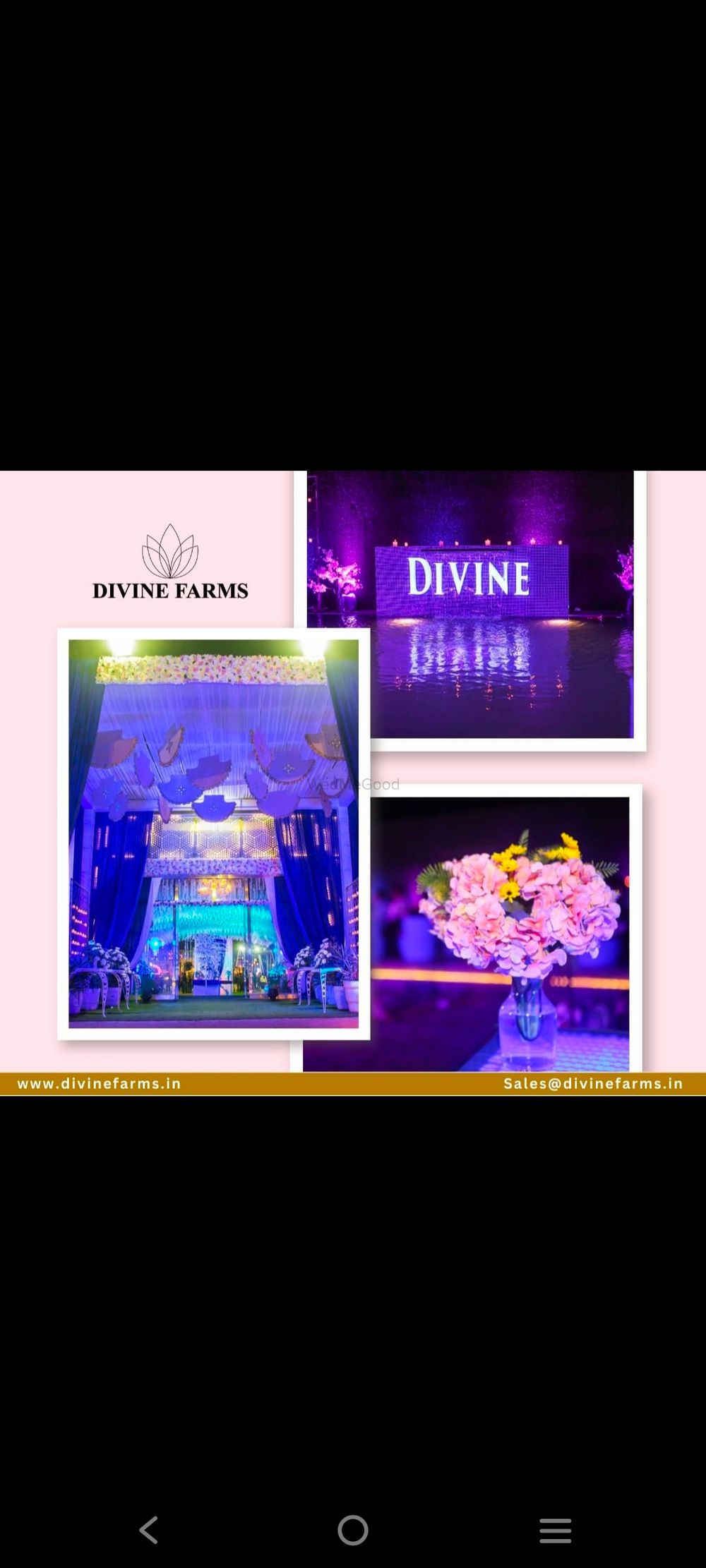 Photo By Divine Farms - Venues