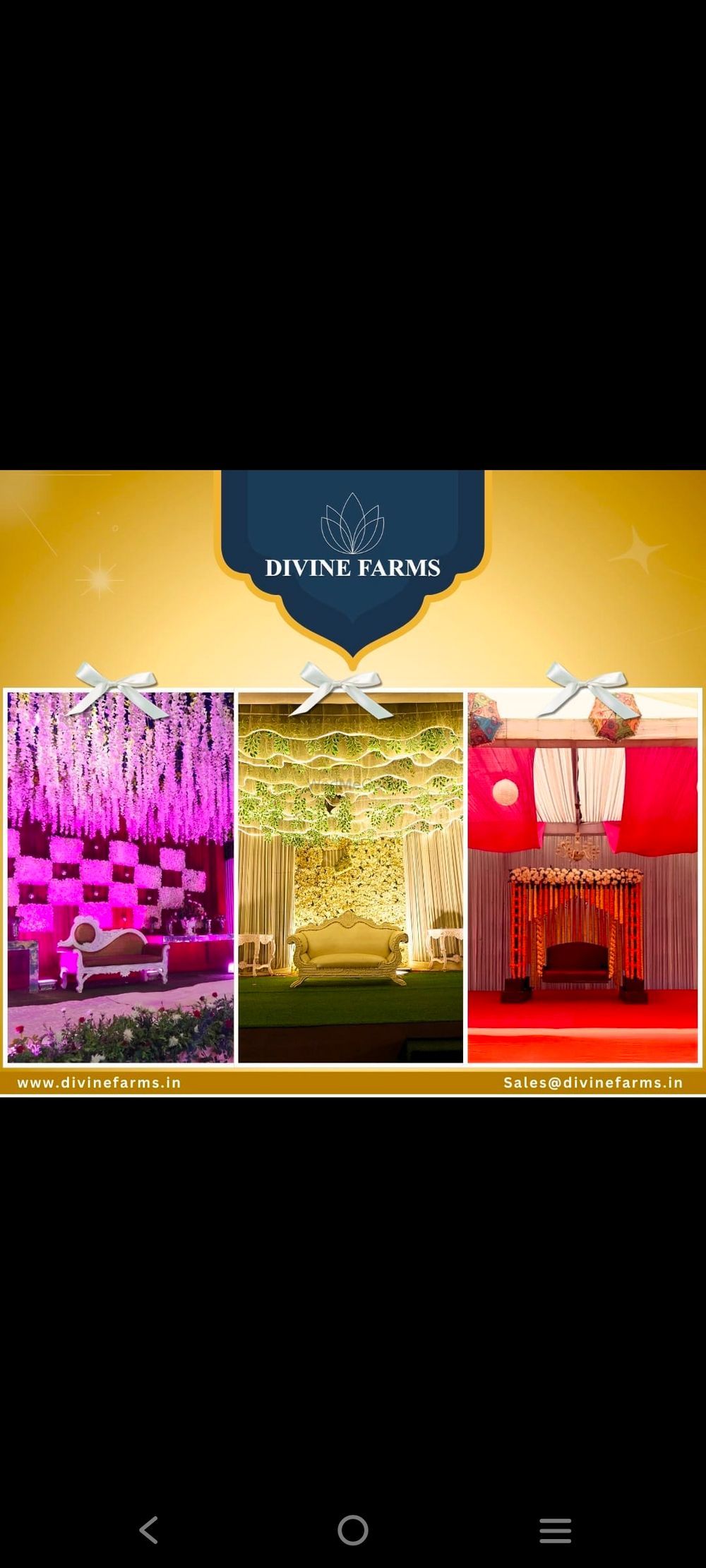 Photo By Divine Farms - Venues