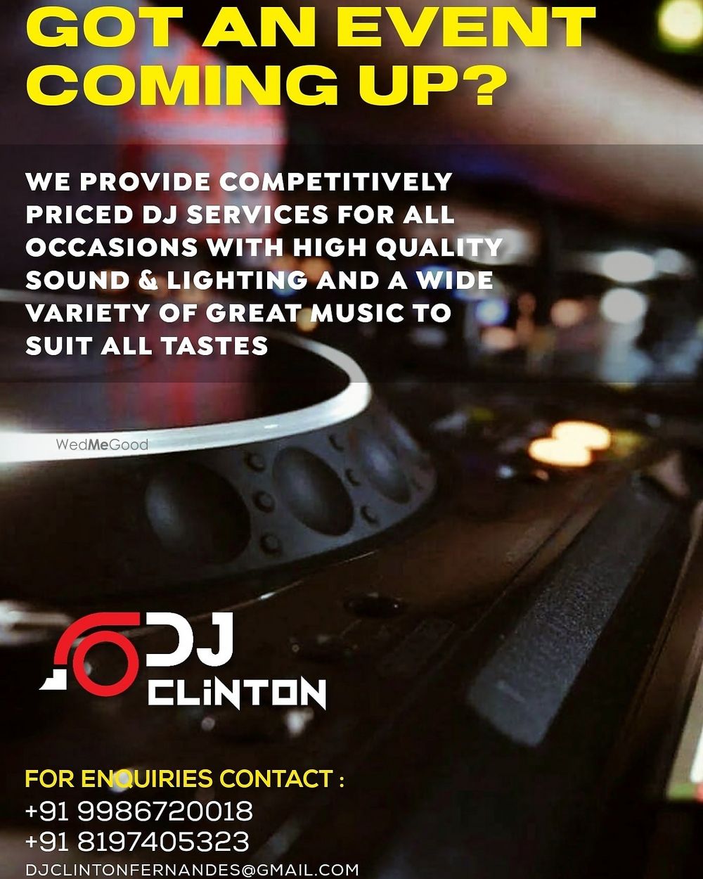 Photo By DJ Clinton - DJs