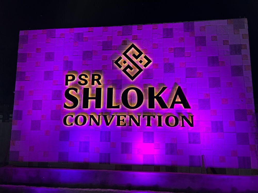 Photo By PSR SHLOKA Convention - Venues