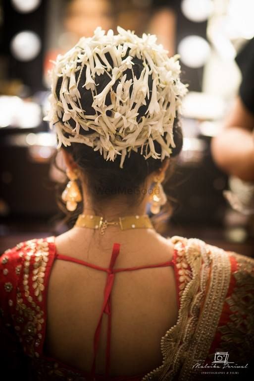 Photo of hair bridal bun