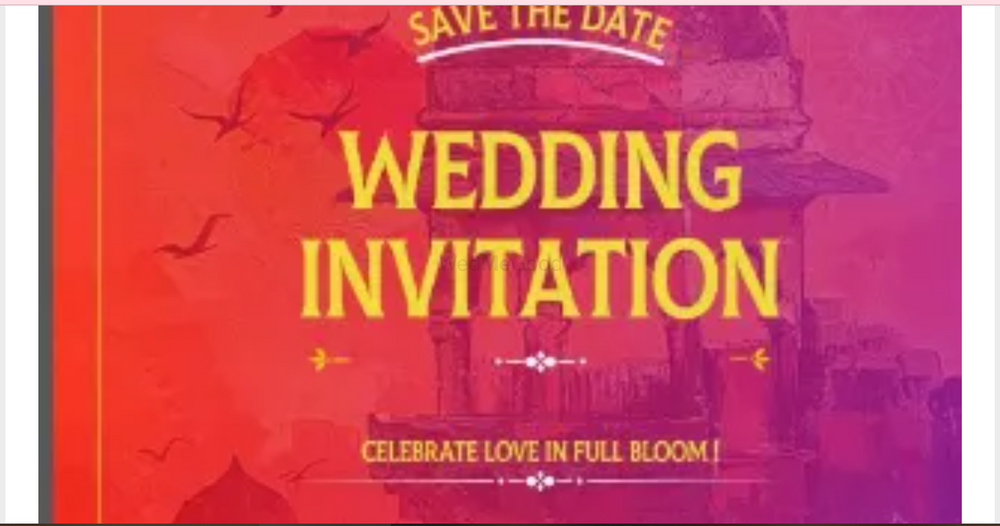 Wedding Invitation Vivah