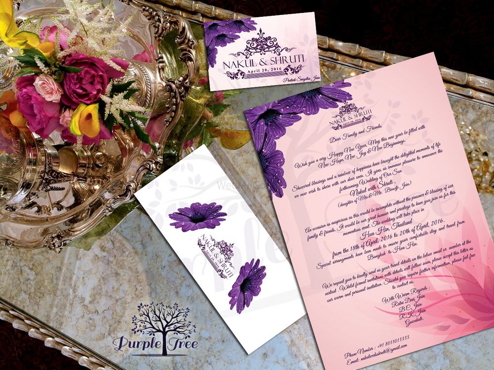 Photo By Purple Tree - Invitations