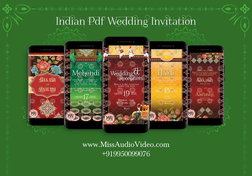 Photo By Miss Audio Video - Invitations