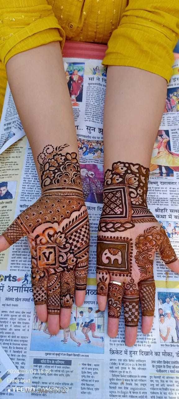 Photo By Krishna Mehandi Artist - Mehendi Artist