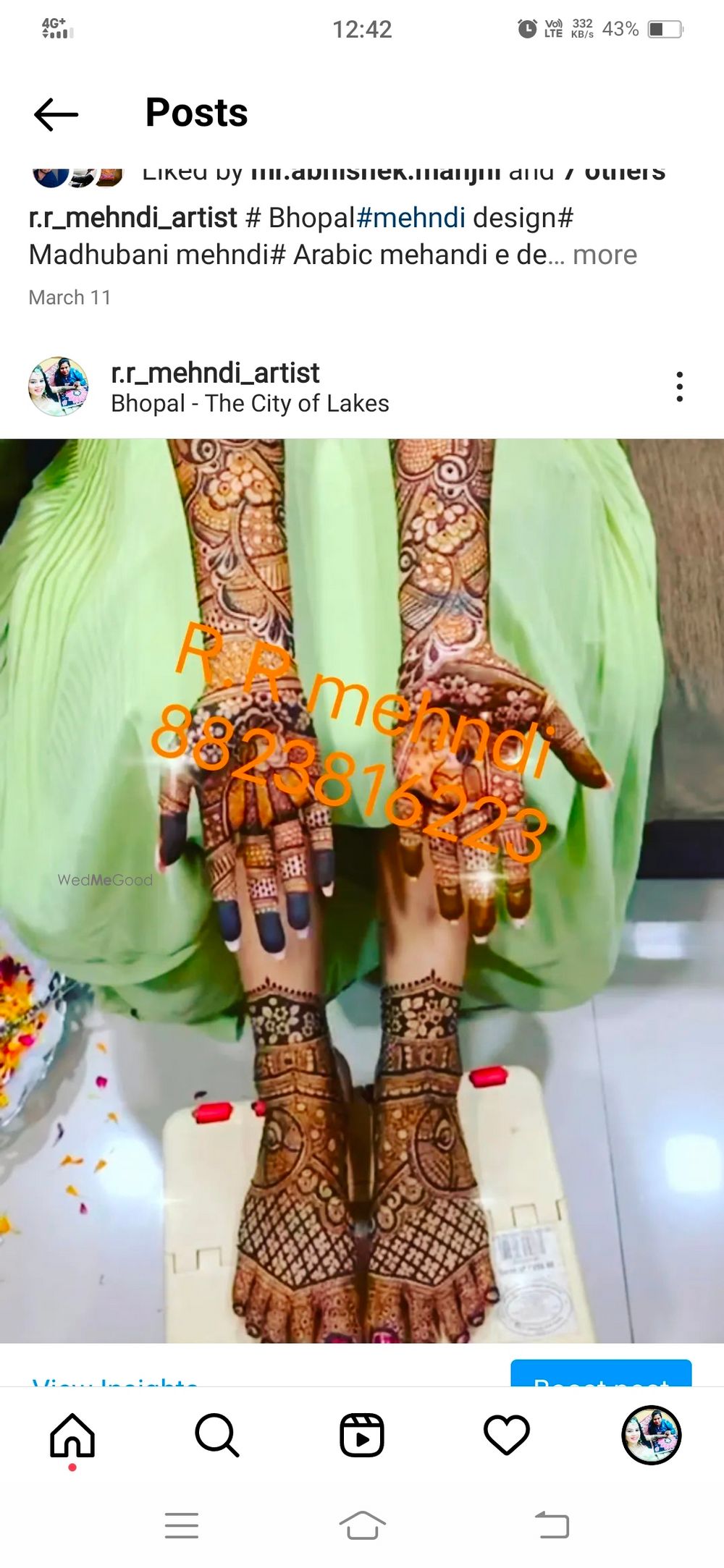 Photo By R R Mehndi - Mehendi Artist