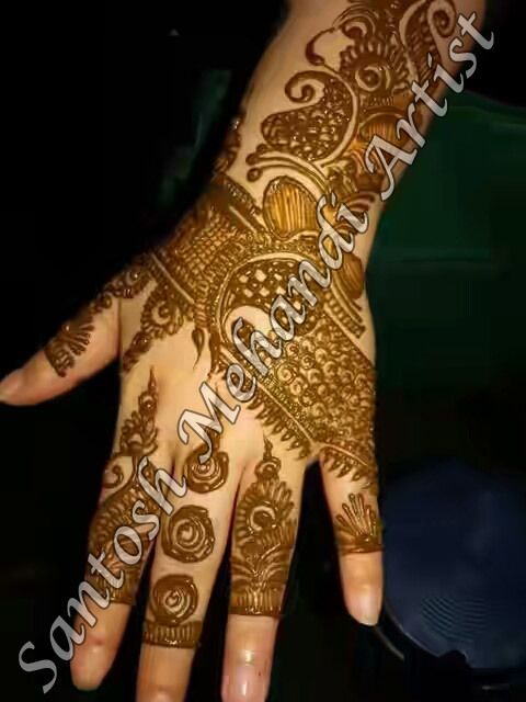 Photo By Santosh Mehendi Artist - Mehendi Artist