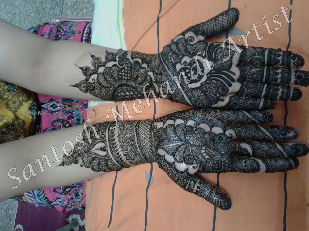 Photo By Santosh Mehendi Artist - Mehendi Artist