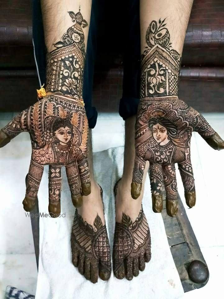 Photo By Santosh Mehendi Artist - Mehendi Artist