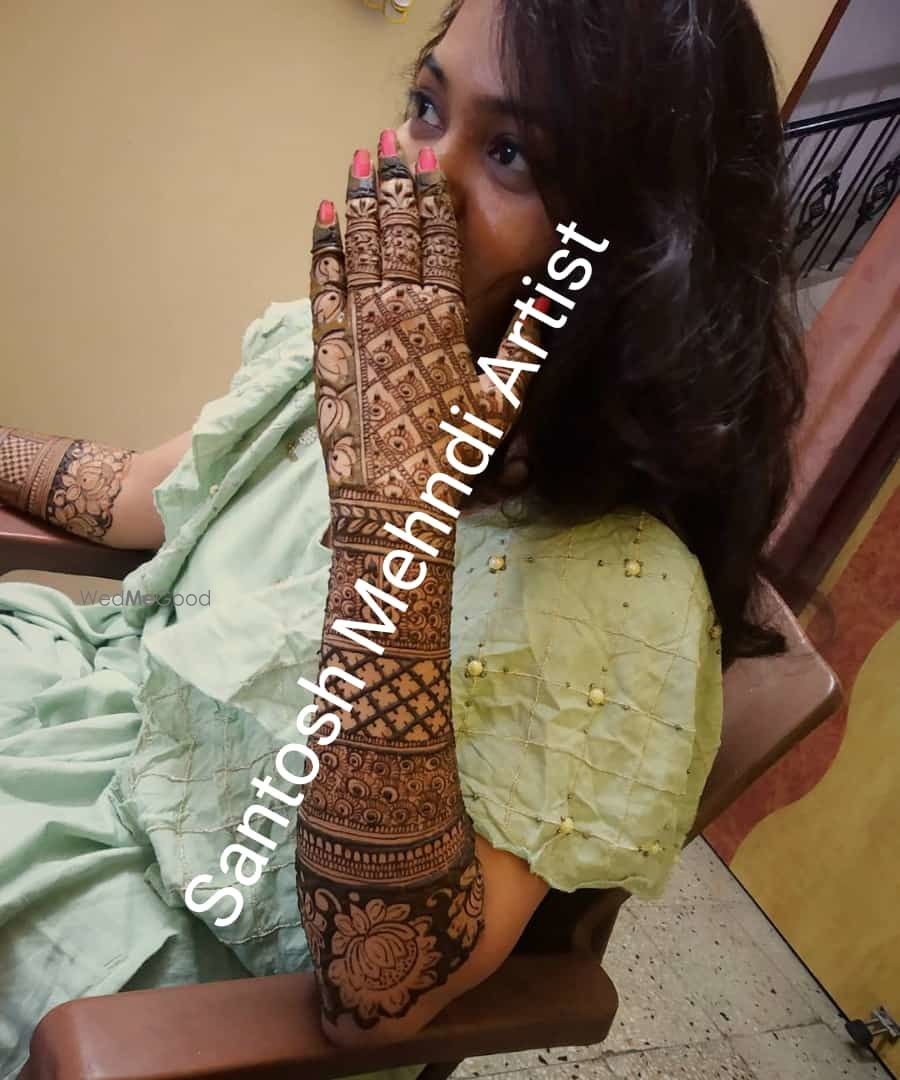 Photo By Santosh Mehendi Artist - Mehendi Artist