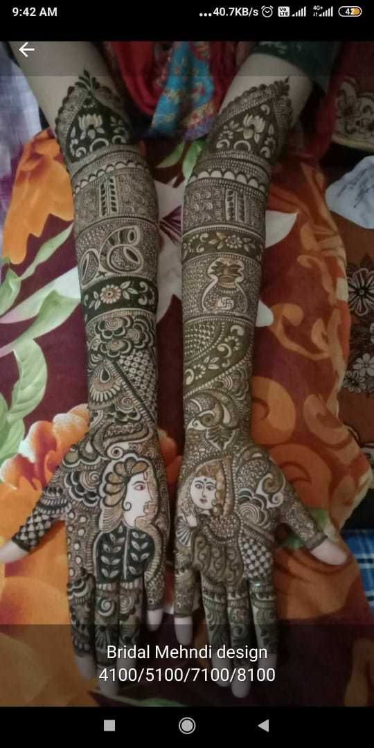 Photo By Santosh Mehendi Artist - Mehendi Artist