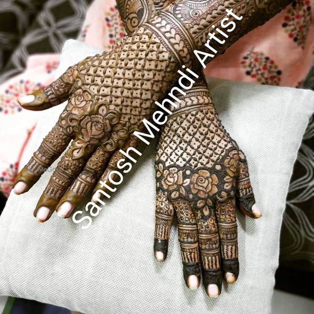 Photo By Santosh Mehendi Artist - Mehendi Artist