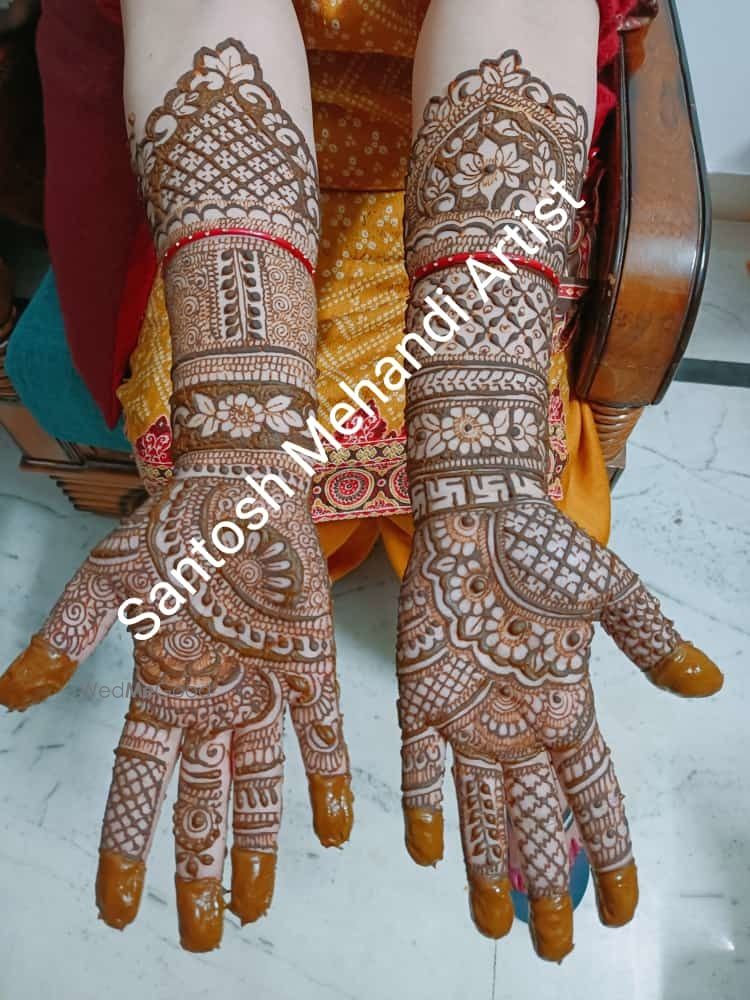 Photo By Santosh Mehendi Artist - Mehendi Artist