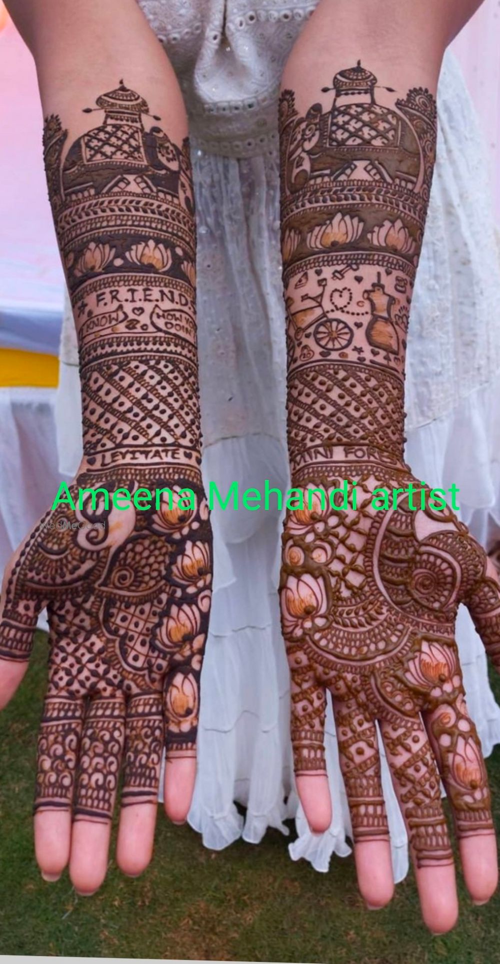 Photo By Ameena Mehendi Artist - Mehendi Artist