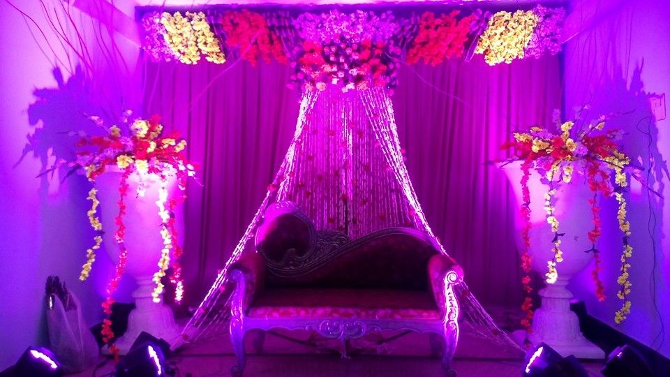 Rajput Flower And Light Decoration