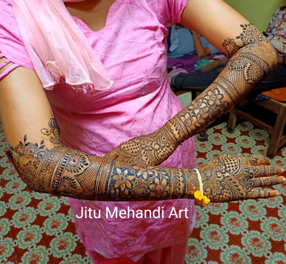 Photo By Jitu Mehendi Art - Mehendi Artist